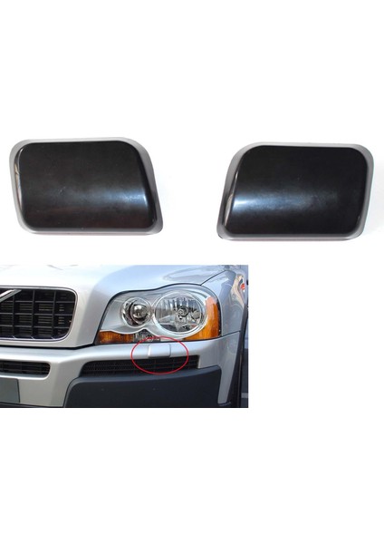 2pcs Far Far Yıkayıcı Jet Kapakları 2003-2006 30698208 (Yurt Dışından)