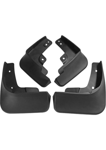 Araba Çamur Flaps 4 Adet Ön Set - Siyah (Yurt Dışından) fırsatları