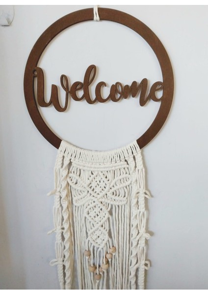 Makrome Welcome Kapı Süsü fırsatları