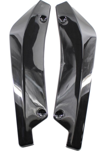 1 Çift Arka Tampon Dudak Ayırıcı Dekoratif Kamyonlar Off-Roads Suv'lar Parlak Siyah (Yurt Dışından) indirimleri