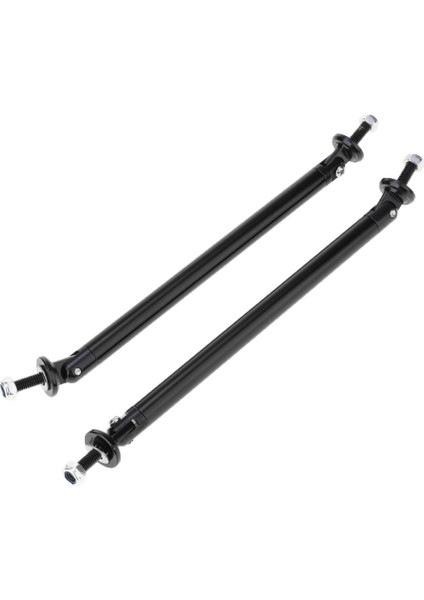 2x Ayarlanabilir Tampon Dudak Ayırıcı Dikme Çubuk Kravat Destek Çubukları. 150MM Siyah (Yurt Dışından) indirimleri