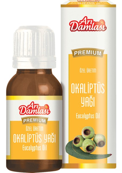 Organik %100 Bitkisel Okaliptus Yağı 20 ml