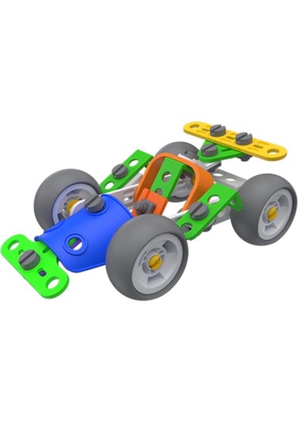 Roy Toys Roy Toy Sök Tak Araçlar 58 Parça Go-Kart Kendin Yap Oyun Seti 3+ Yaş Üzeri Çocuklar Için