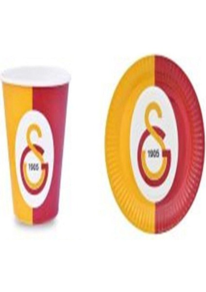 Kulist Happy Valley Galatasaray 8 Tabak 8 Bardak Seti