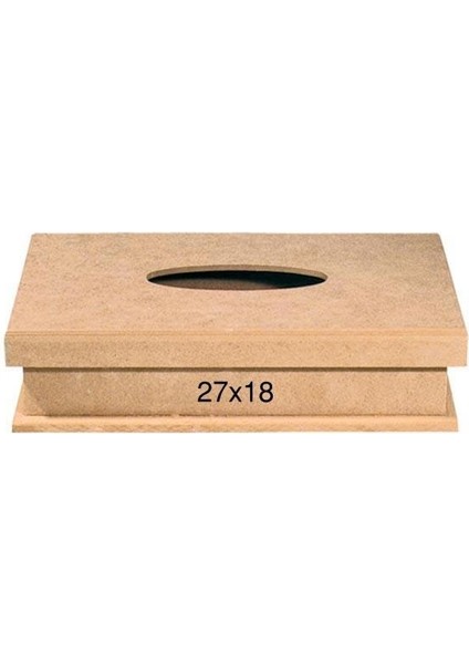 Ahşap Kleenex Peçetelik 27X18CM F792