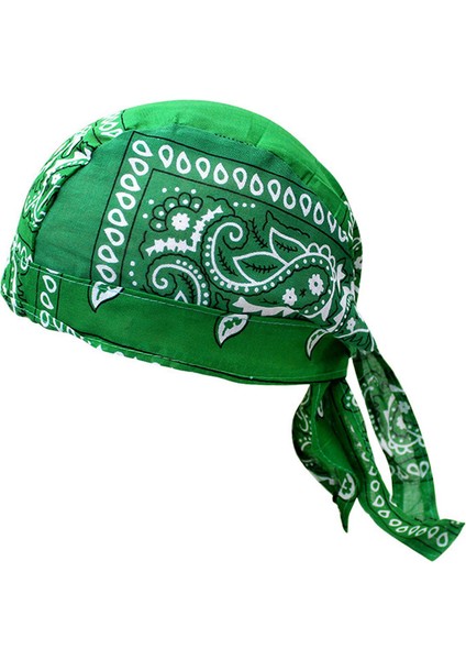 Korsan Şapkalar Bandana Beanie Hızlı Kurutma Pamuk Başı, Paten Pateni Yeşil Için Sarar (Yurt Dışından)