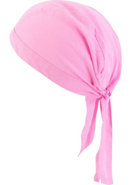 Rahat Pamuk Korsan Kapaklar Kafa Bandı Nefes Alabilen Kafa Sarma Bisiklet Kapakları Pembe (Yurt Dışından)