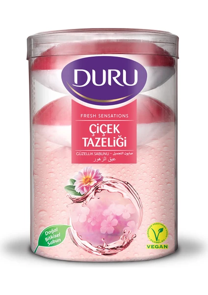 Fresh Sensations Çiçek Tazeliği 4 Adet Güzellik Sabunu 400Gr