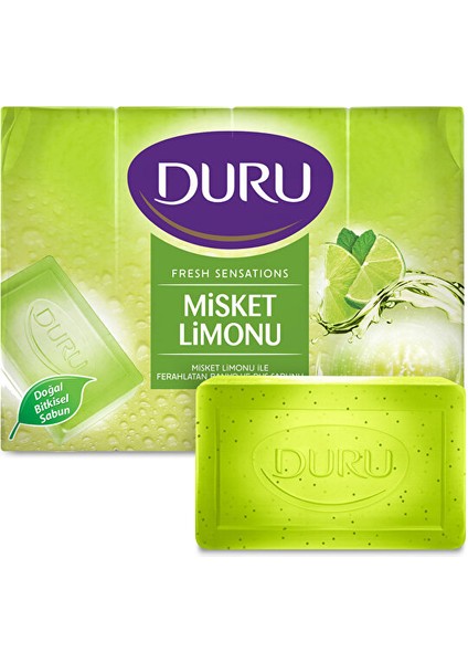 Fresh Sensations Misket Limonu 4 Adet Duş Sabunu 600Gr