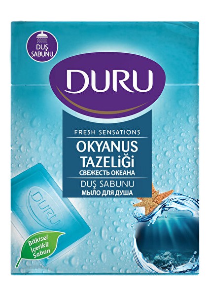 Fresh Sensations Okyanus Tazeliği 4 Adet Duş Sabunu 600Gr