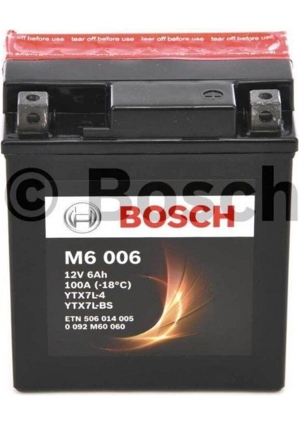 YTX7L-BS Motosiklet Aküsü