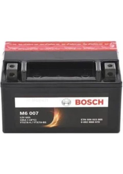 YTX7A-BS Motosiklet Aküsü M6007