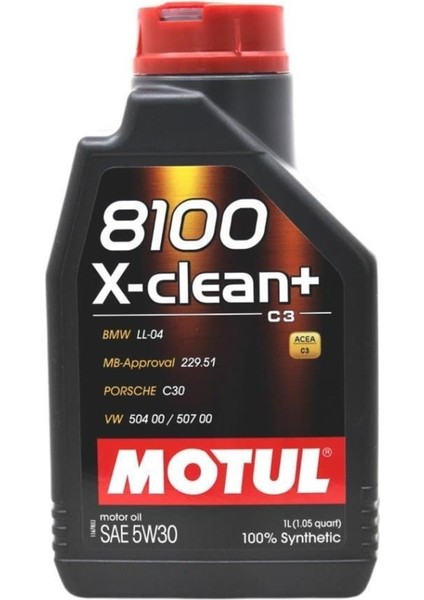 8100 X-Clean+ 5W30 1 Litre