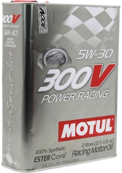 300V Power Racing 5W-30 2 Lt Performans Motor Yağı