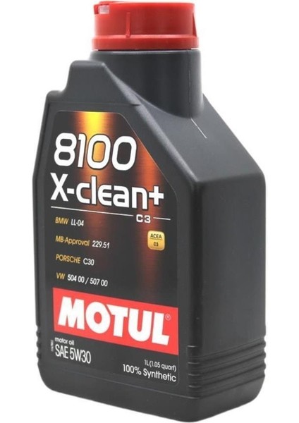 8100 X-Clean+ 5W30 1 Litre modelleri