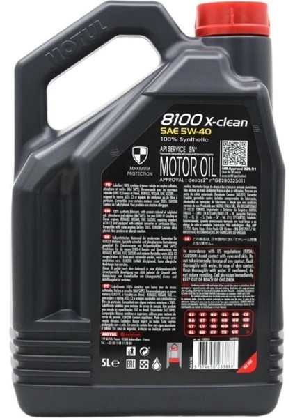 8100 X-Clean 5W40 5 Litre fırsatları