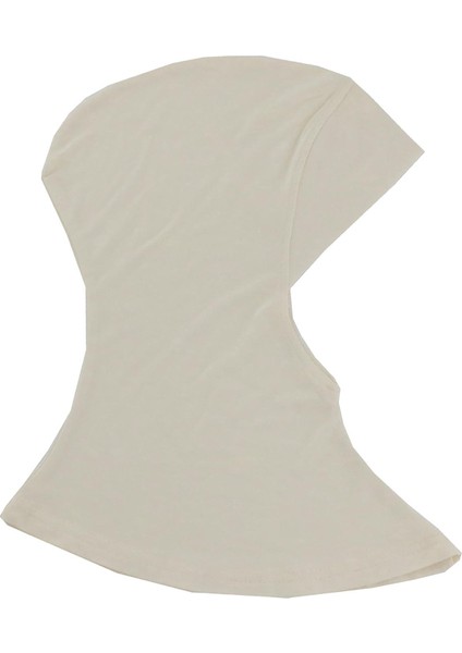 Eşarp Boyun Kapağı Yumuşak Kapaklar Altındaki Kadınlar Islami Kemik Bonnet Şapkası Iç Hijab Bej (Yurt Dışından)