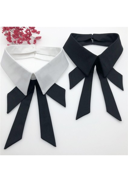 Kadınlar Sahte Yaka Bowknot Kız Sahte Yay (Yurt Dışından) fırsatları