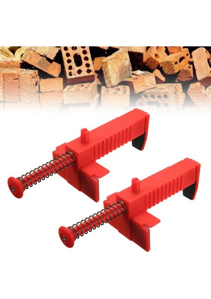 2ADET 95125MM Tuğla Kelepçeler Runner Duvar Inşaat Inşaat Fixer Aracı (Yurt Dışından)