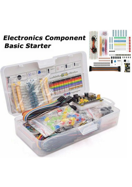 Elektronik Bileşen Çeşitleri S S Indüktörler S Transistörler Potansiyometre LED 830 Adet (Yurt Dışından)