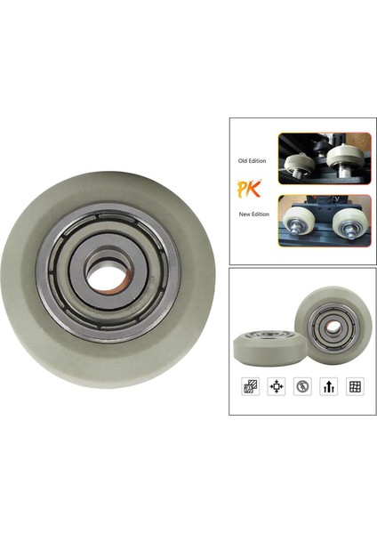 10S Yüksek Kalite Kurulumu Kolay Kasnak Tekerlekleri ve 3D Yazıcı Yatak Dişli Değiştirme 1 Parça (Yurt Dışından)