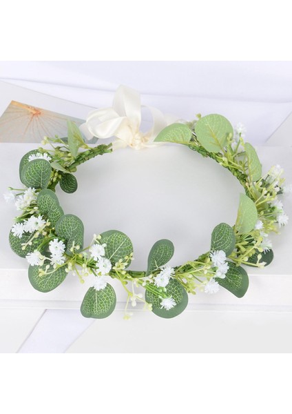 Boho Floral Crown Çelenk Başlık Saç Bandı Parti Type4 E (Yurt Dışından) modelleri