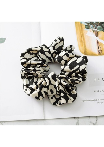 9x Lady Leopar Saç Scrunchies Kauçuk Saç Bant Gerilebilir Saç Bağları (Yurt Dışından) indirimleri