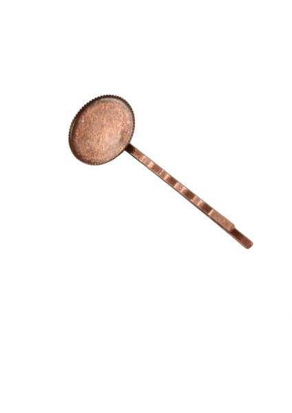 10 Parça. Yuvarlak Cabochon Saç Tokası Dıy Takı 18MM (Yurt Dışından) indirimleri