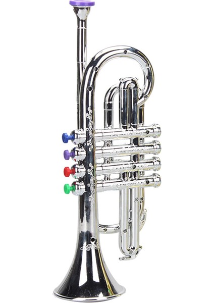 Trompet Oyuncak Mini Müzik Aletleri Okul Öncesi Yaş 3+ Çocuk 4 Ton (Yurt Dışından)