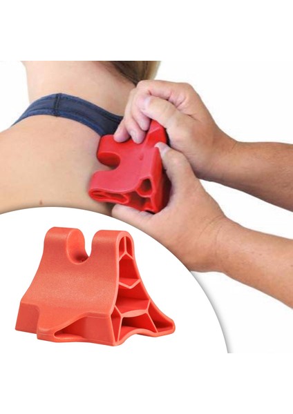 Silikon Oksipital Salım Aracı Boyun Turuncu Için Dört Köşe Parmak Koni Noktası Aracı (Yurt Dışından)