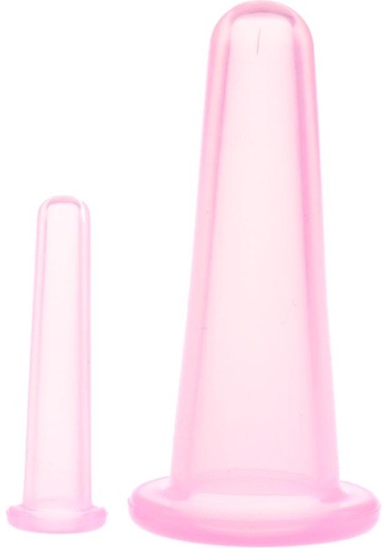 Set 4x Silikon Kaldırma Masaj Cuping Set Masaj Yüz Boyun Pembesi (Yurt Dışından) modelleri