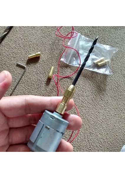 Motor Mandren Seti Motor Için Otomatik Mandren Chuck Adaptör 05-3 mm Mandrel