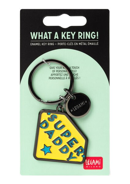 Anahtarlık- Emaye Air Super Daddy modelleri