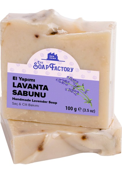 İpek Seri El Yapımı Lavanta Sabunu 100 g - Vegan - Lüks - Doğal - Bütün Cilt Tiplerine Uygun - Soğuk Sıkım - Üstün Cilt Bakımı - %100 Bitkisel