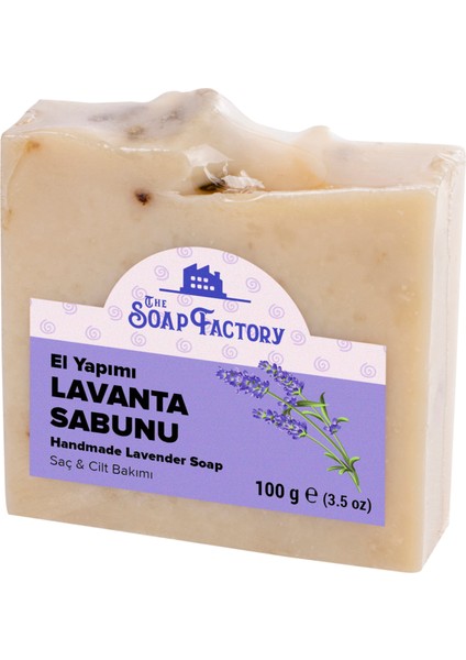 İpek Seri El Yapımı Lavanta Sabunu 100 g - Vegan - Lüks - Doğal - Bütün Cilt Tiplerine Uygun - Soğuk Sıkım - Üstün Cilt Bakımı - %100 Bitkisel