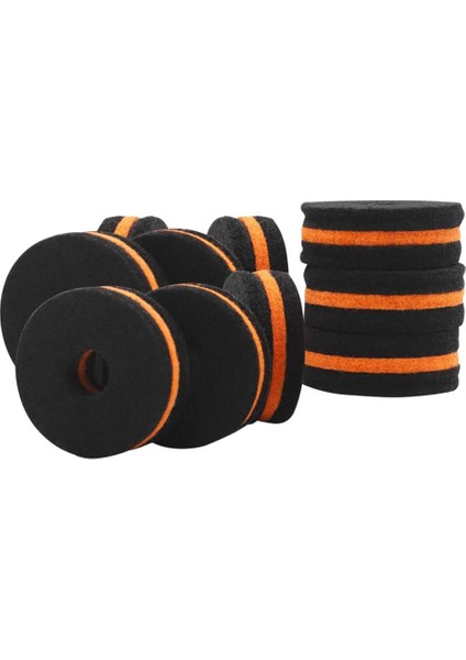10 Adet Zil Standı Keçe Yıkayıcıları Davul Seti Parçaları Için 10MM 10 mm 10PCS (Yurt Dışından)