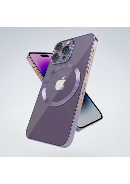 iphone 14 Pro Kılıf Kamera Korumalı Magsafe Tam Koruyucu Kılıf