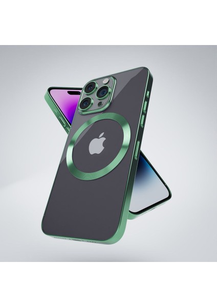 iphone 13 Pro Max Kılıf Kamera Korumalı Magsafe Tam Koruyucu Kılıf