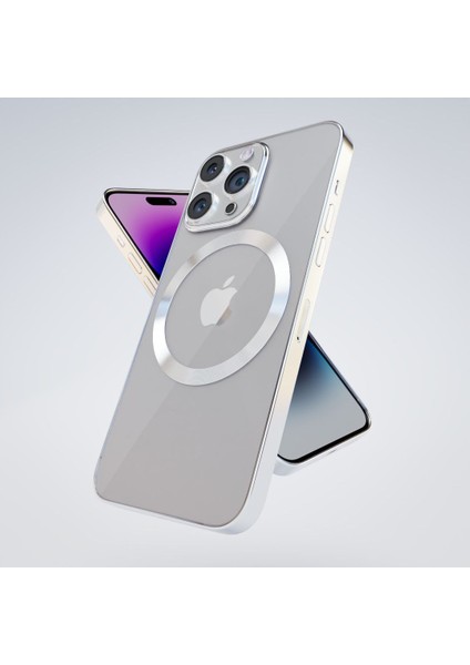 iphone 14 Pro Max Kılıf Kamera Korumalı Magsafe Tam Koruyucu Kılıf