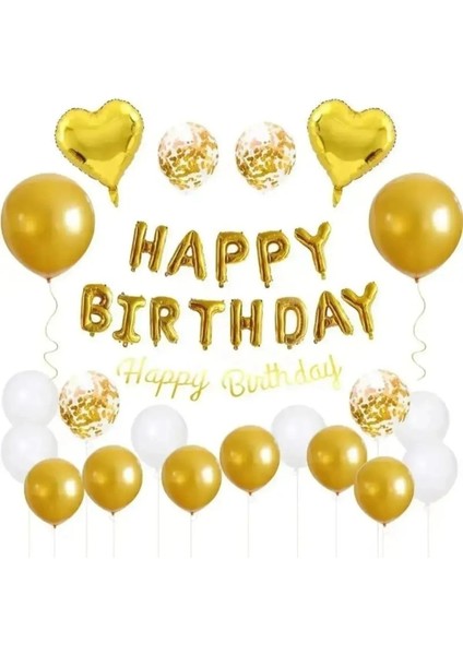 Happy Bırthday Balon Set