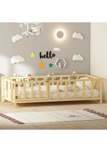 Enjolıfetroy Montessori Karyola Çam Kapılı fiyatları