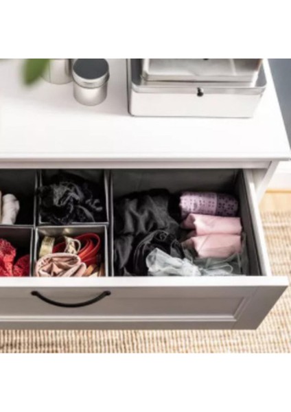 Skubb Çekmece Içi Düzenleyici Kutu Seti, Koyu Gri ( 6 Parça ) fiyatları