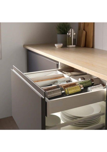 Uppdatera Çekmece Içi Düzenleyici Baharatlık Antrasit 20X50CM fiyatları