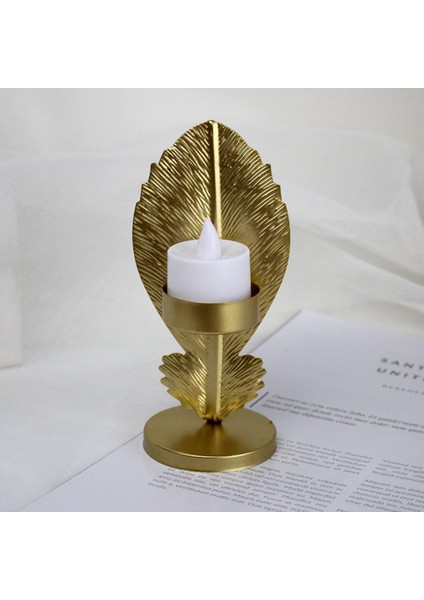 Dekorasyon Yaprağı Şamdan Ferforje Mum Tutucu Yaprağı (Yurt Dışından) modelleri