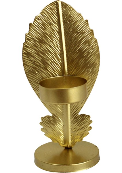 Dekorasyon Yaprağı Şamdan Ferforje Mum Tutucu Yaprağı (Yurt Dışından) indirimleri