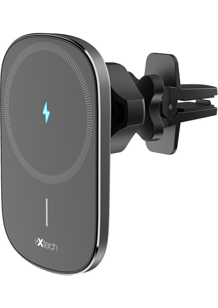 Manyetik Kablosuz Telefon Tutucu Araç Şarjı 15W - Ix-W1