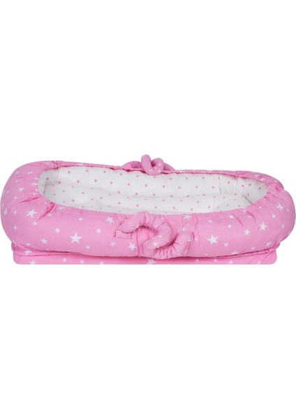 Anne Yanı Bebek Yatağı ART-274 Pembe Yıldız fiyatları
