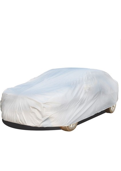 580CM/228'' Siversal Full Car Cover Koruma Su Geçirmez/rüzgar Geçirmez F/sedan Xxl (Yurt Dışından)