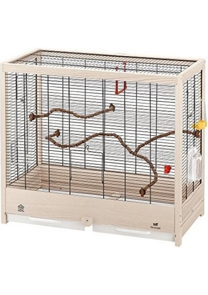 Cage Giulietta 5 Kuş Kafesi Siyah