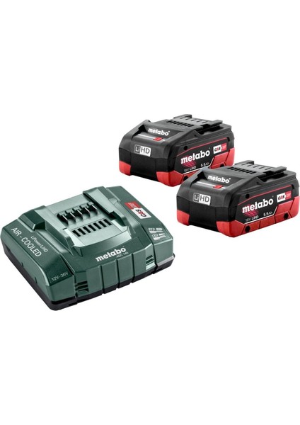 18 Volt 5.5 Ah Li-Ion Akü Paketi Çift Akülü (685122000)